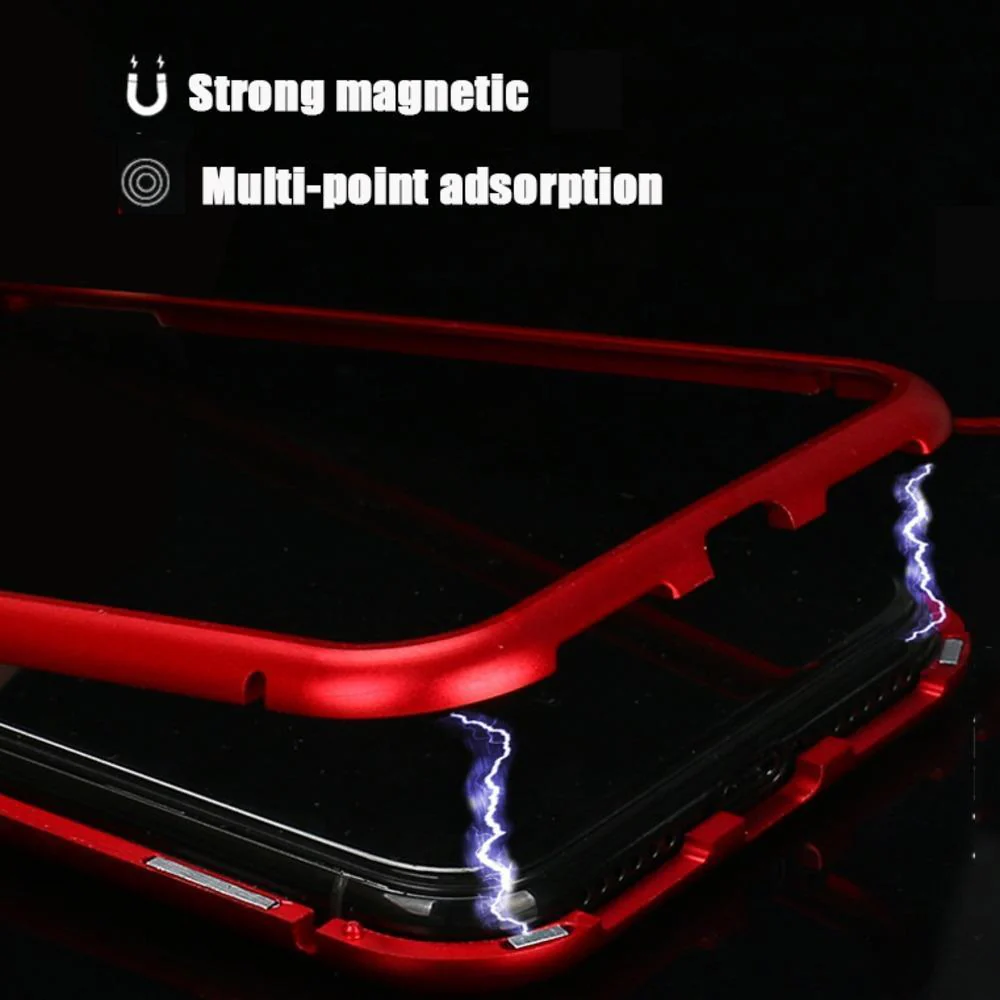 iPhone 11 Electronic Auto-Fit Magnetic Glass Case - Image 11