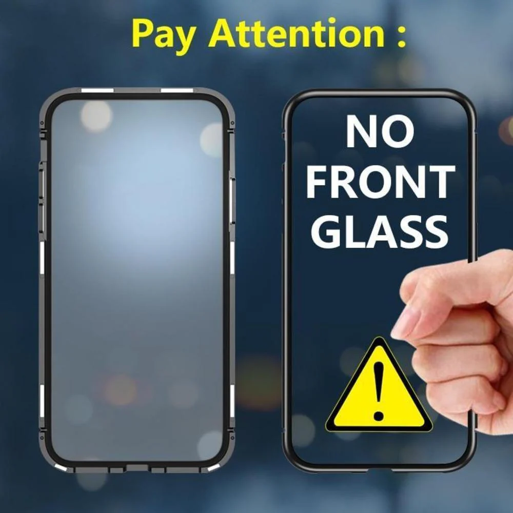 iPhone 11 Electronic Auto-Fit Magnetic Glass Case - Image 13
