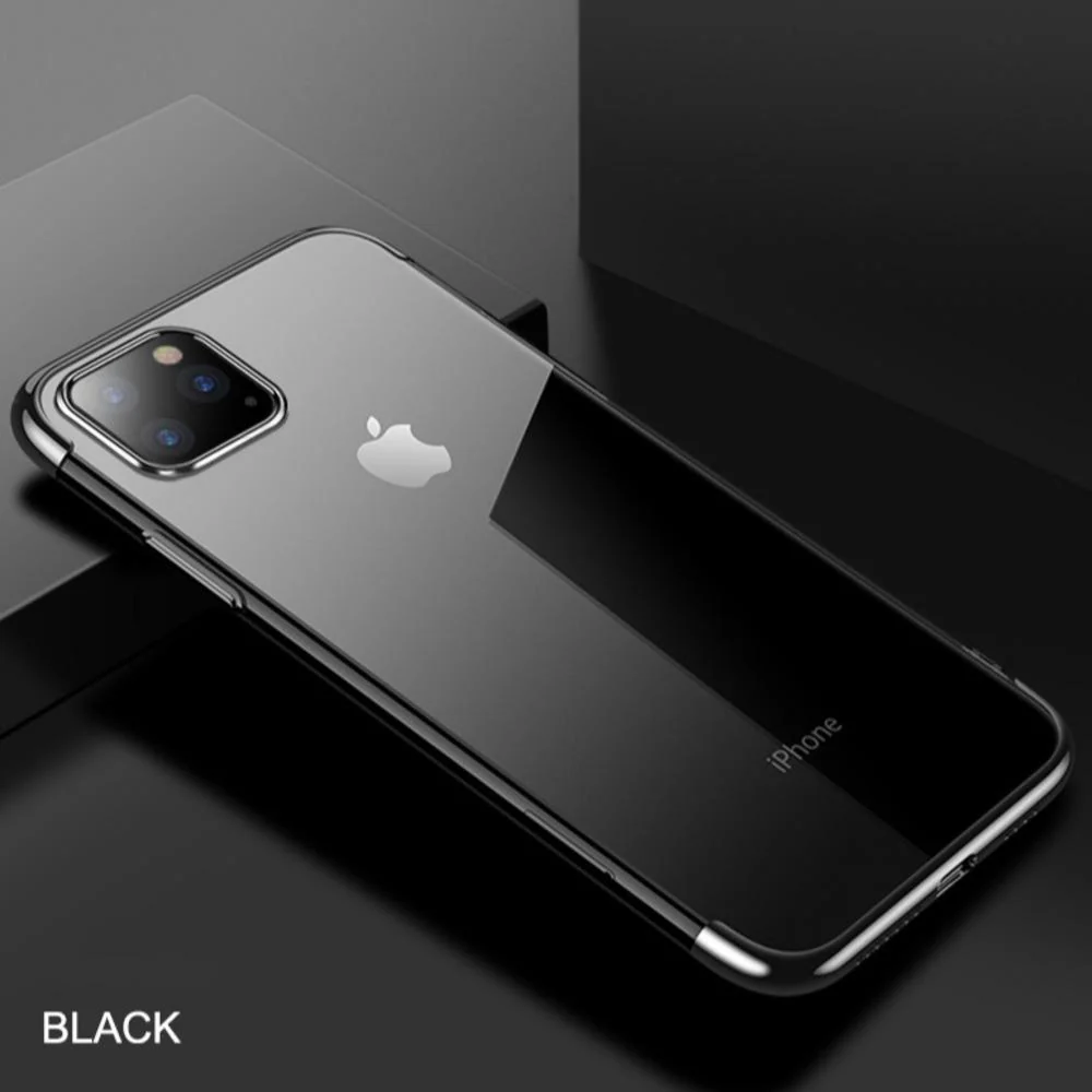 iPhone 11 Electroplating Silicone Transparent Glitter Case - Image 3