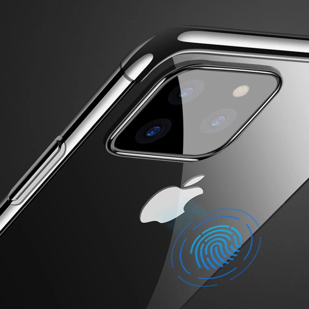 iPhone 11 Electroplating Silicone Transparent Glitter Case - Image 6