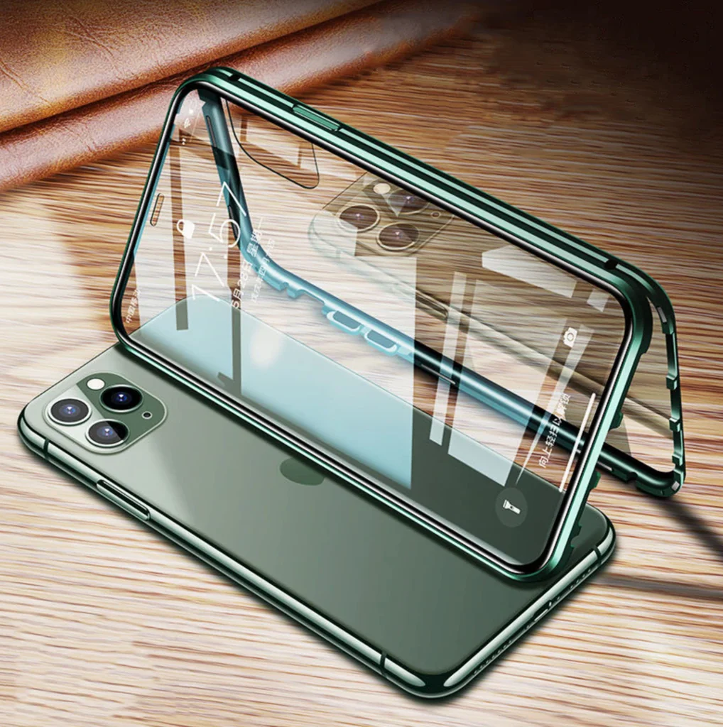 iPhone 11 Pro Electronic Auto-Fit Magnetic Glass Case - Image 14