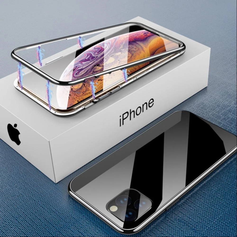 iPhone 11 Pro Electronic Auto-Fit Magnetic Glass Case - Image 6