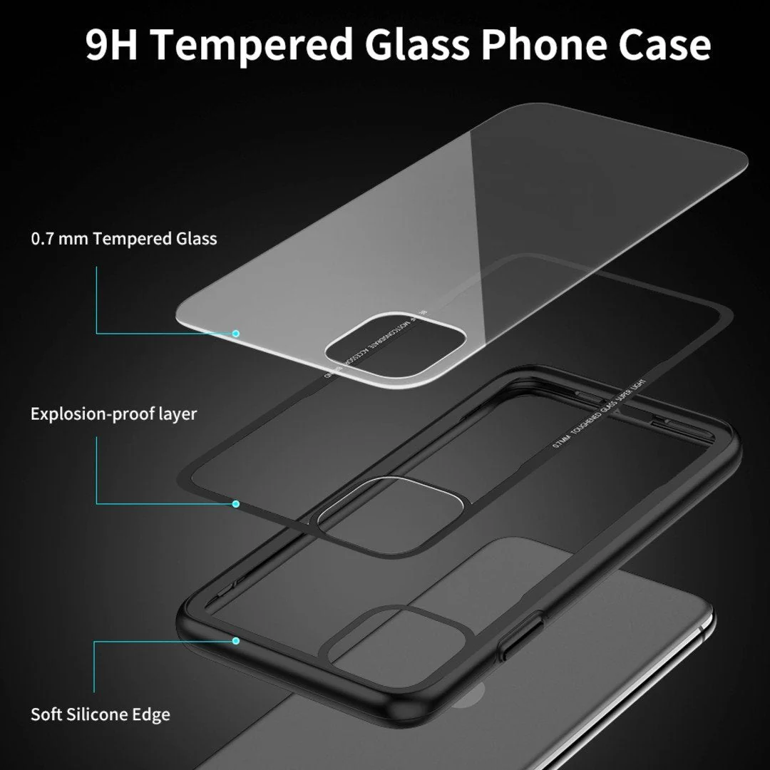 iPhone 11 Series (3 in 1 Combo) Glassium Protective Case + Tempered Glass + Camera Lens Guard - Image 12