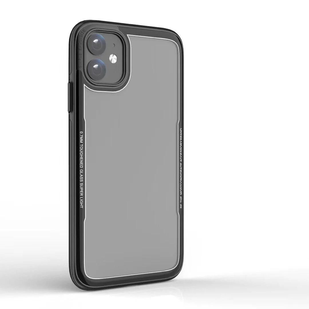 iPhone 11 Series (3 in 1 Combo) Glassium Protective Case + Tempered Glass + Camera Lens Guard - Image 17
