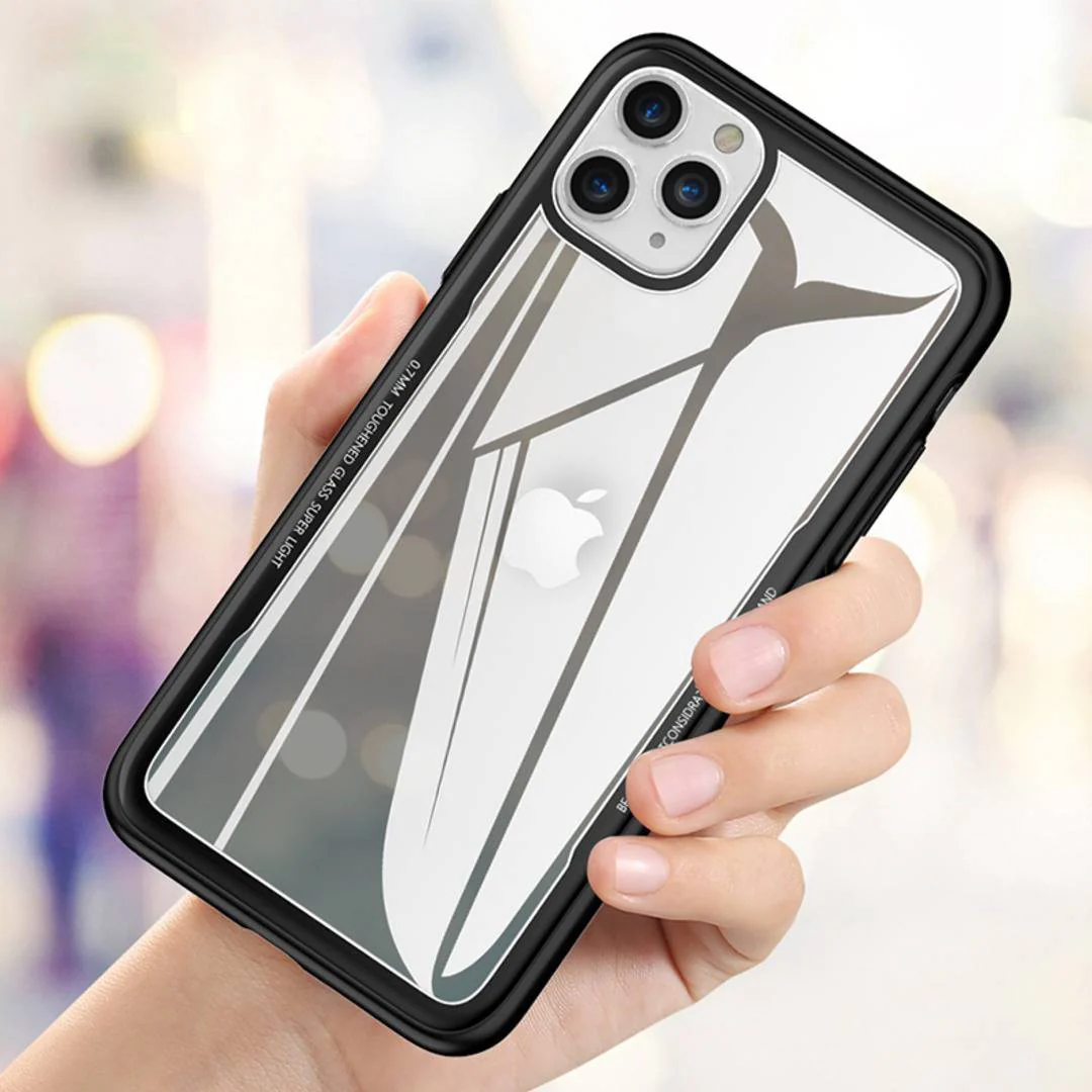 iPhone 11 Series (3 in 1 Combo) Glassium Protective Case + Tempered Glass + Camera Lens Guard - Image 22