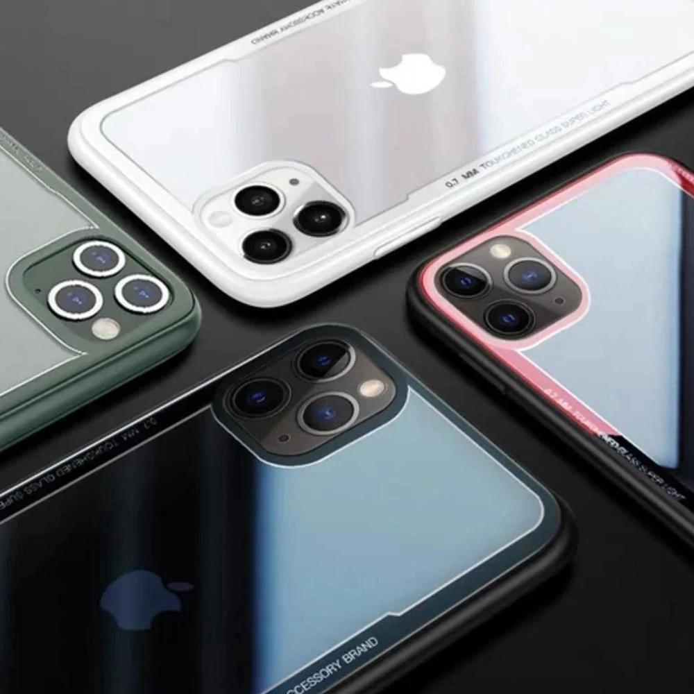 iPhone 11 Series (3 in 1 Combo) Glassium Protective Case + Tempered Glass + Camera Lens Guard - Image 30