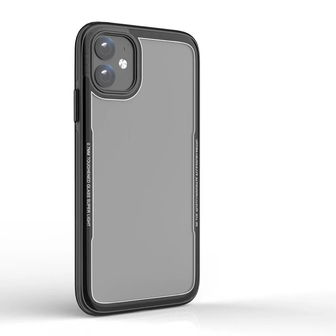 iPhone 11 Series (3 in 1 Combo) Glassium Protective Case + Tempered Glass + Camera Lens Guard - Image 38