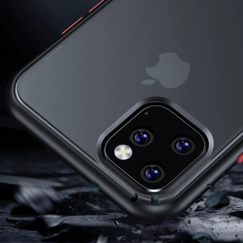MK ®iPhone 11 Pro ROCK Luxury Shockproof Matte Finish Case - Image 23