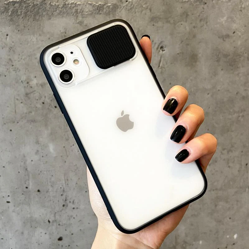 iPhone 11 Pro Max Camera Lens Slide Protection Matte Case - Image 3