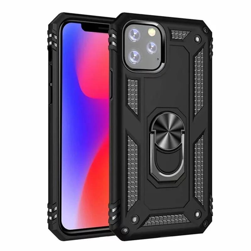 iPhone 11 Pro Max Hybrid Armor Ring Case - Image 4