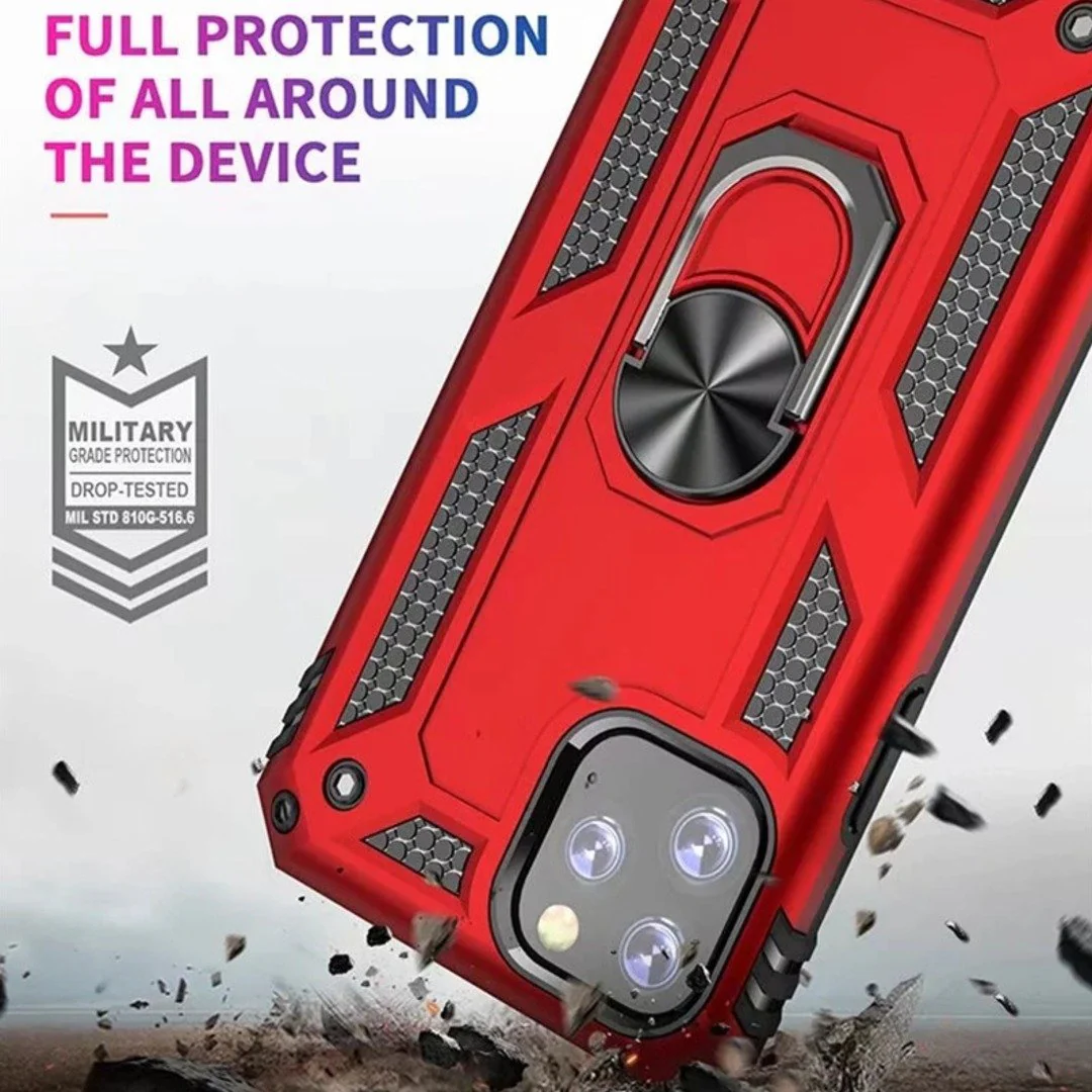 iPhone 11 Pro Max Hybrid Armor Ring Case - Image 6