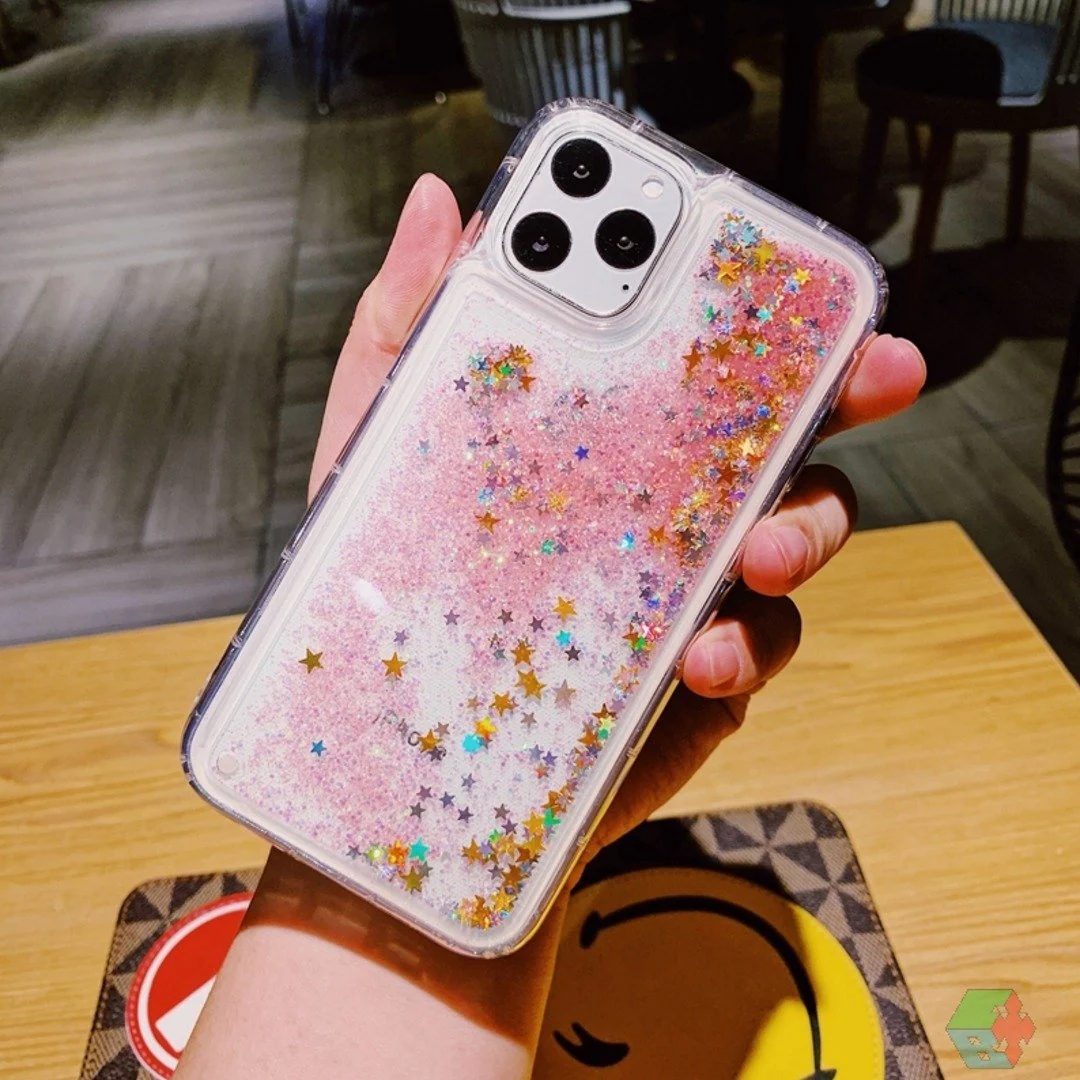 iPhone 11 Pro Max Liquid Glitter Sparkle Shiny Bling Case - Image 13