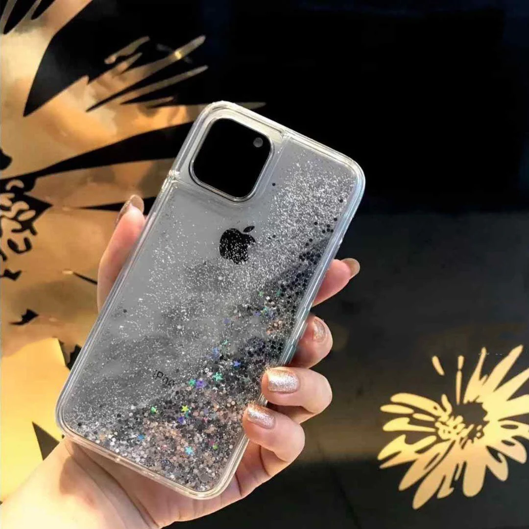 iPhone 11 Pro Max Liquid Glitter Sparkle Shiny Bling Case - Image 5