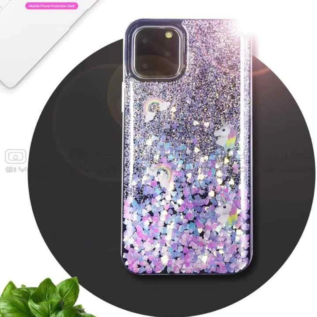 iPhone 11 Pro Max Liquid Glitter Sparkle Shiny Bling Case - Image 6