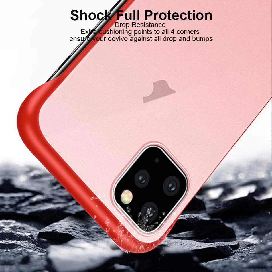 iPhone 11 Pro Max Luxury Frameless Transparent Case - Image 6