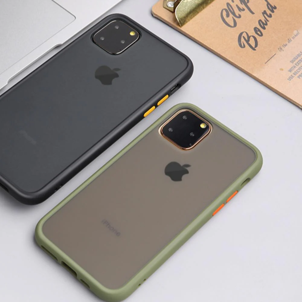 MK ®iPhone 11 Pro Max ROCK Luxury Shockproof Matte Finish Case - Image 11