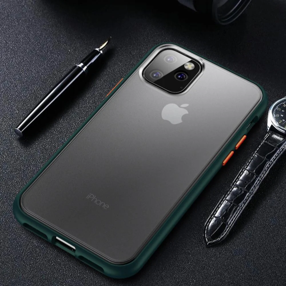 MK ®iPhone 11 Pro Max ROCK Luxury Shockproof Matte Finish Case - Image 13