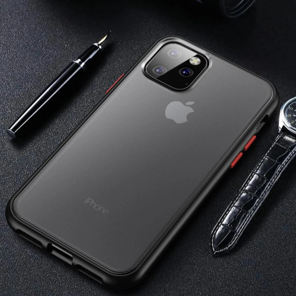 MK ®iPhone 11 Pro Max ROCK Luxury Shockproof Matte Finish Case - Image 8