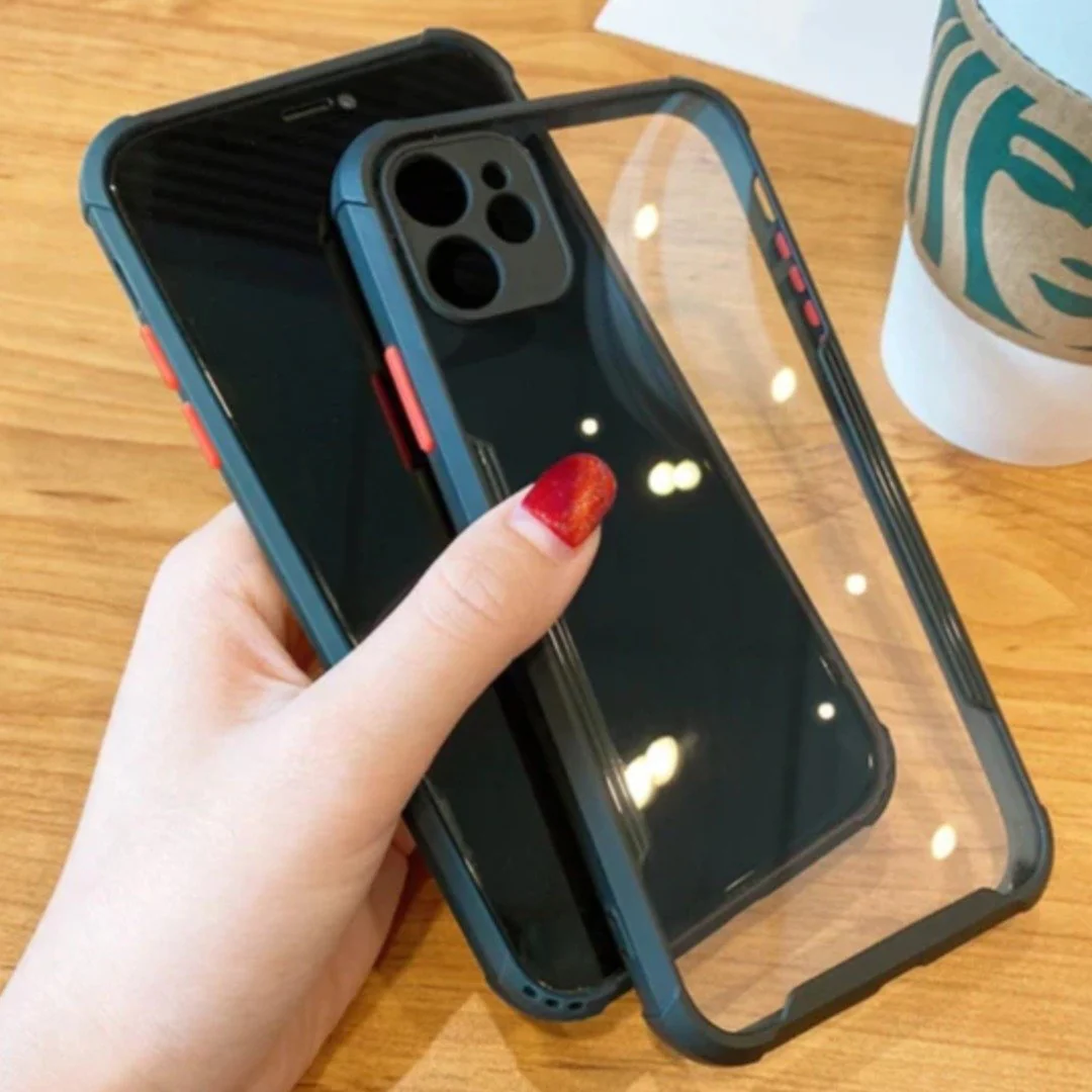 iPhone 11 Pro Max Shockproof Bumper Phone Case with Camera Protection - Image 4