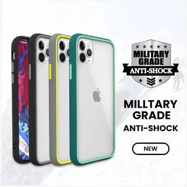 iPhone 11 Pro Max Shockproof Clear Soft Edge Case - Image 11