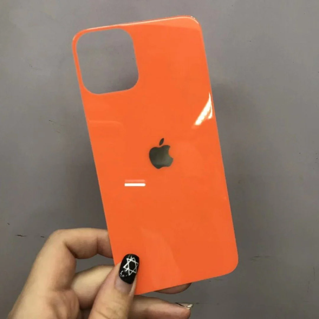 iPhone 11 Pro Max Ultra-thin Matte Back Tempered Glass - Image 12