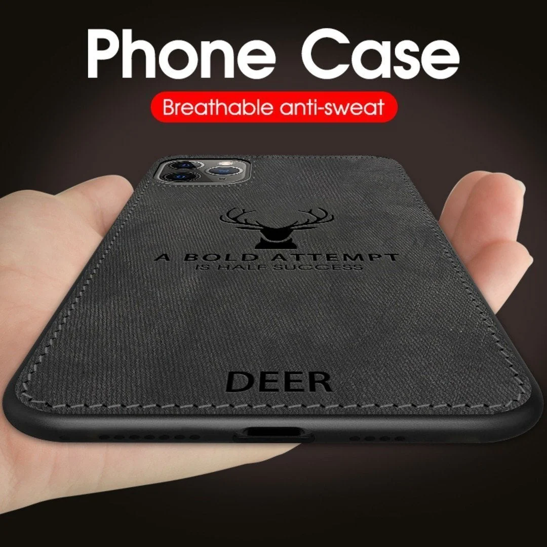 iPhone 11 Series (3 in 1 Combo) Deer Case + Tempered Glass + Camera Lens Guard - Image 6