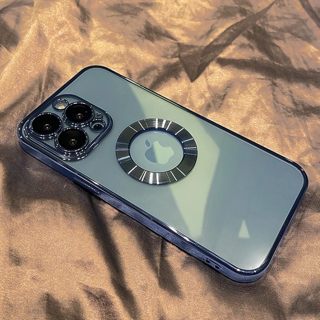 iPhone 11 Series - Clear Plating Logo Cut Soft Case - Image 4