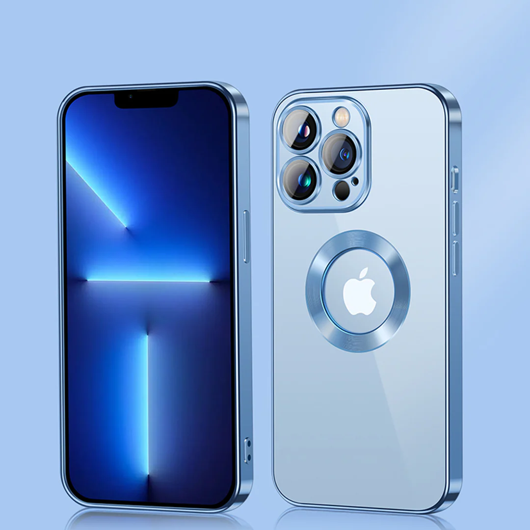 iPhone 11 Series - Clear Plating Logo Cut Soft Case - Image 5