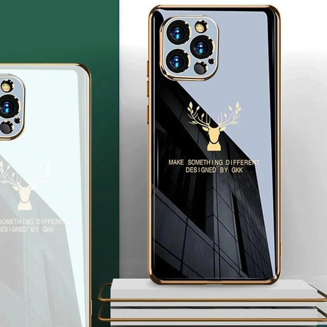 iPhone 11 Series Electroplating Deer Pattern Case - Image 2
