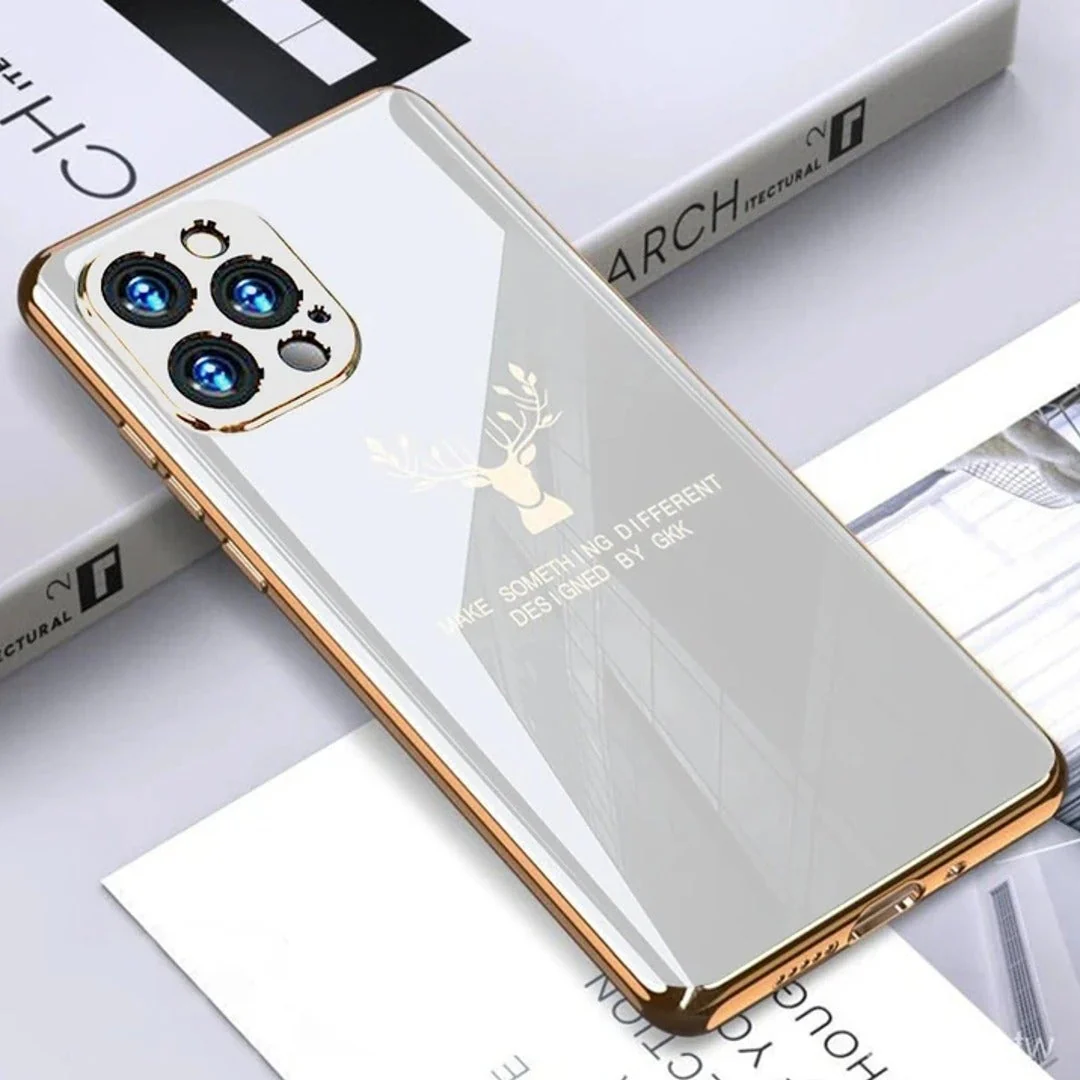 iPhone 11 Series Electroplating Deer Pattern Case - Image 3