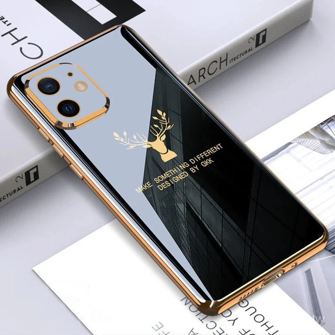 iPhone 11 Series Electroplating Deer Pattern Case - Image 6