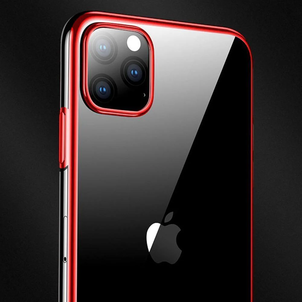 iPhone 11 Series Electroplating Silicone Transparent Glitter Case - Image 16