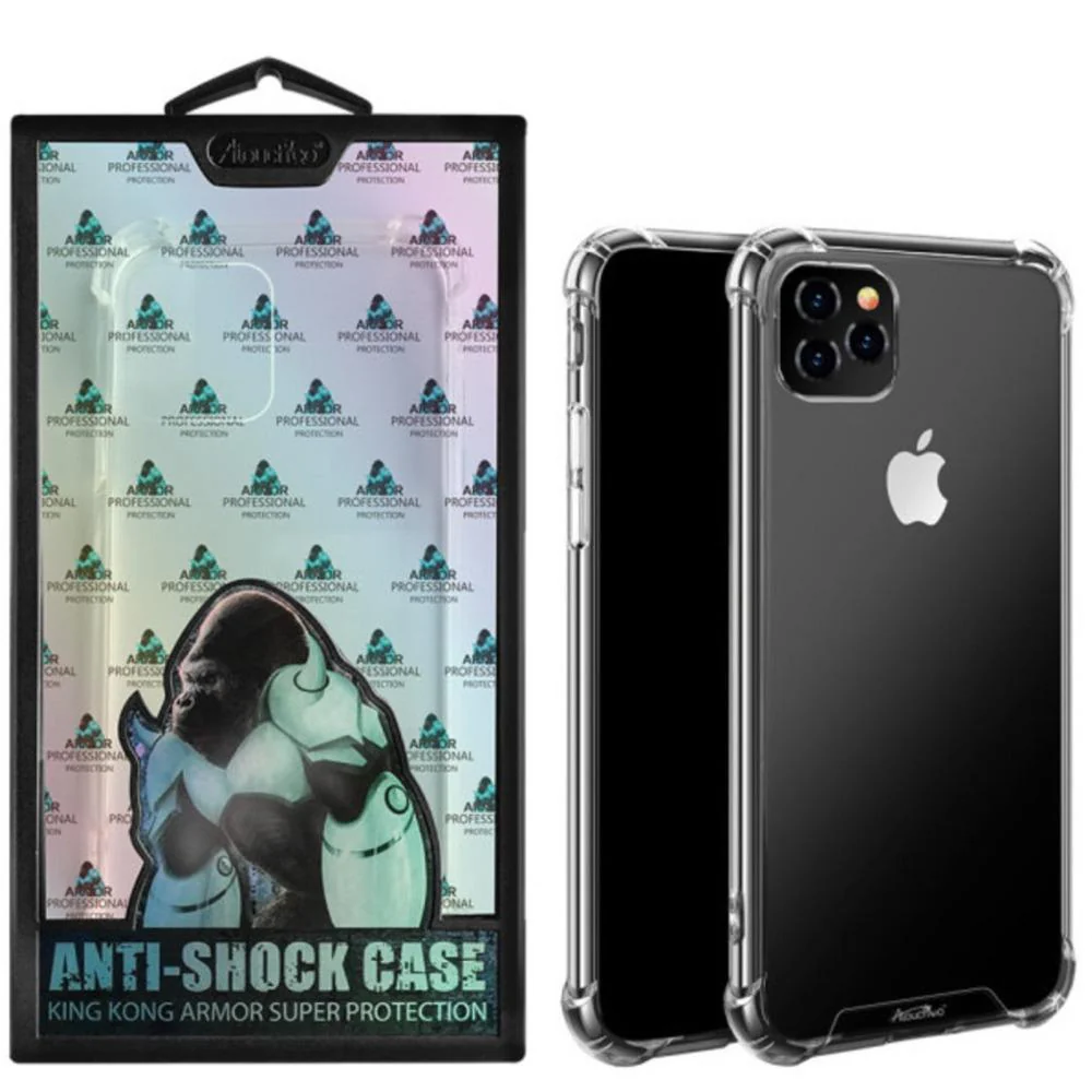 iPhone 11 Series King Kong Anti-Knock TPU Transparent Case - Image 11