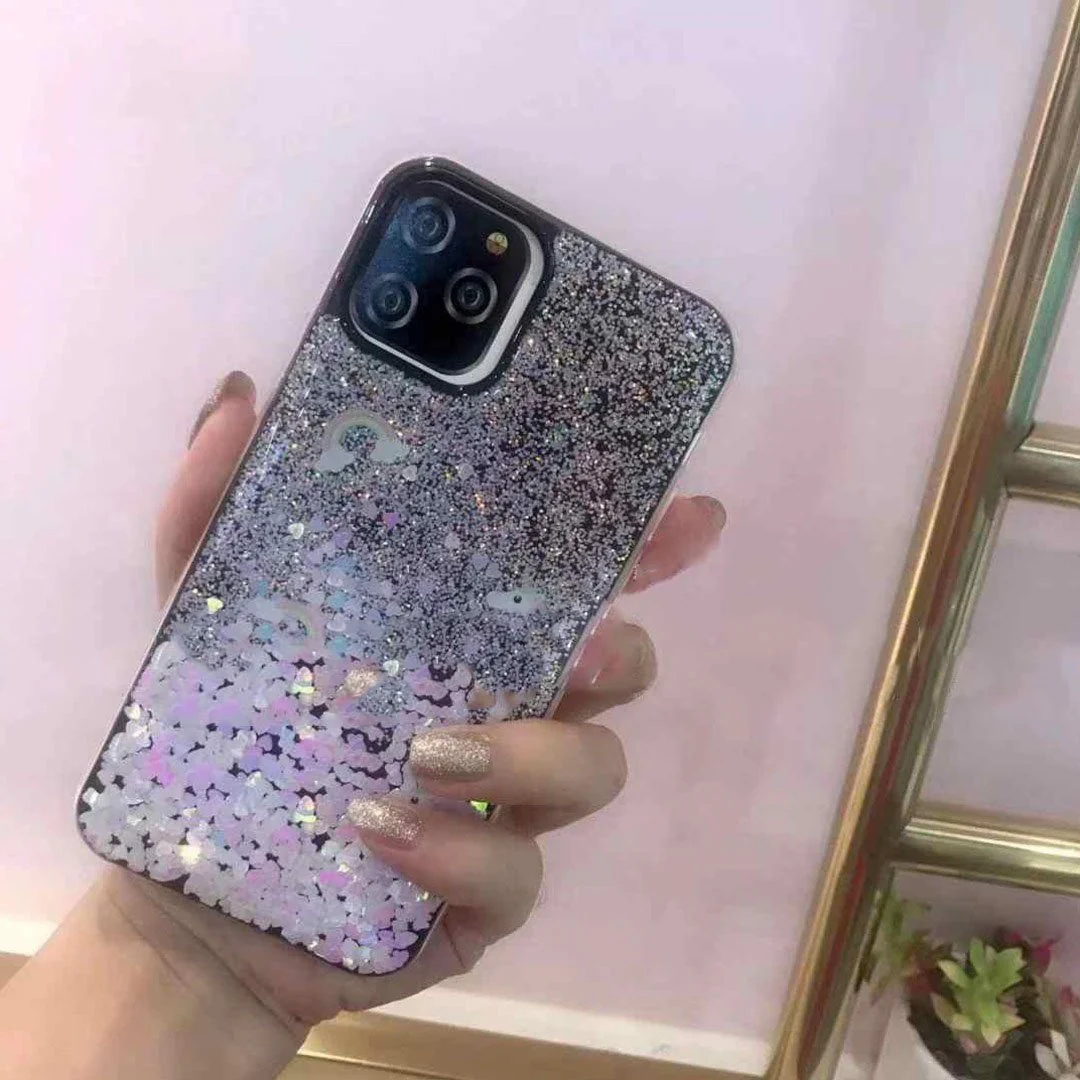 iPhone 11 Series Liquid Glitter Sparkle Shiny Bling Case - Image 7