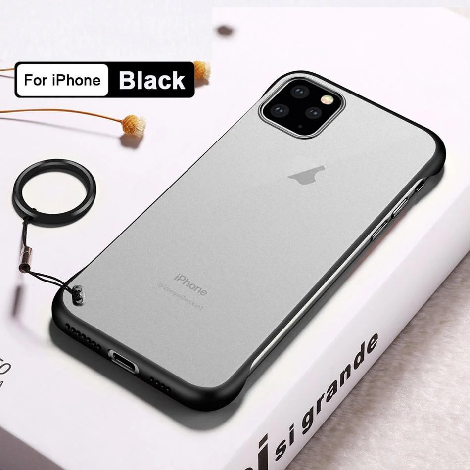 iPhone 11 Series Luxury Frameless Transparent Case - Image 4