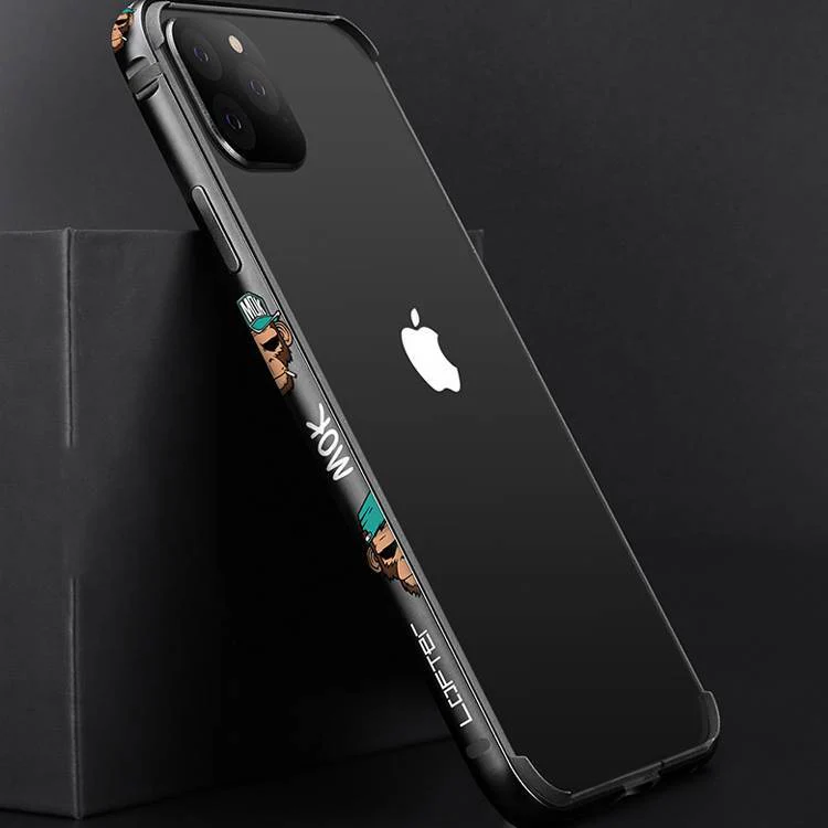 iPhone 11 Series New Fashion Luxury Aluminum Metal Bumper - Image 2