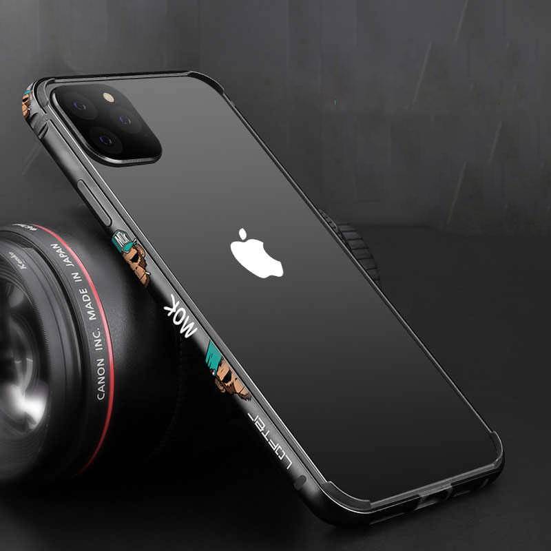 iPhone 11 Series New Fashion Luxury Aluminum Metal Bumper - Image 4