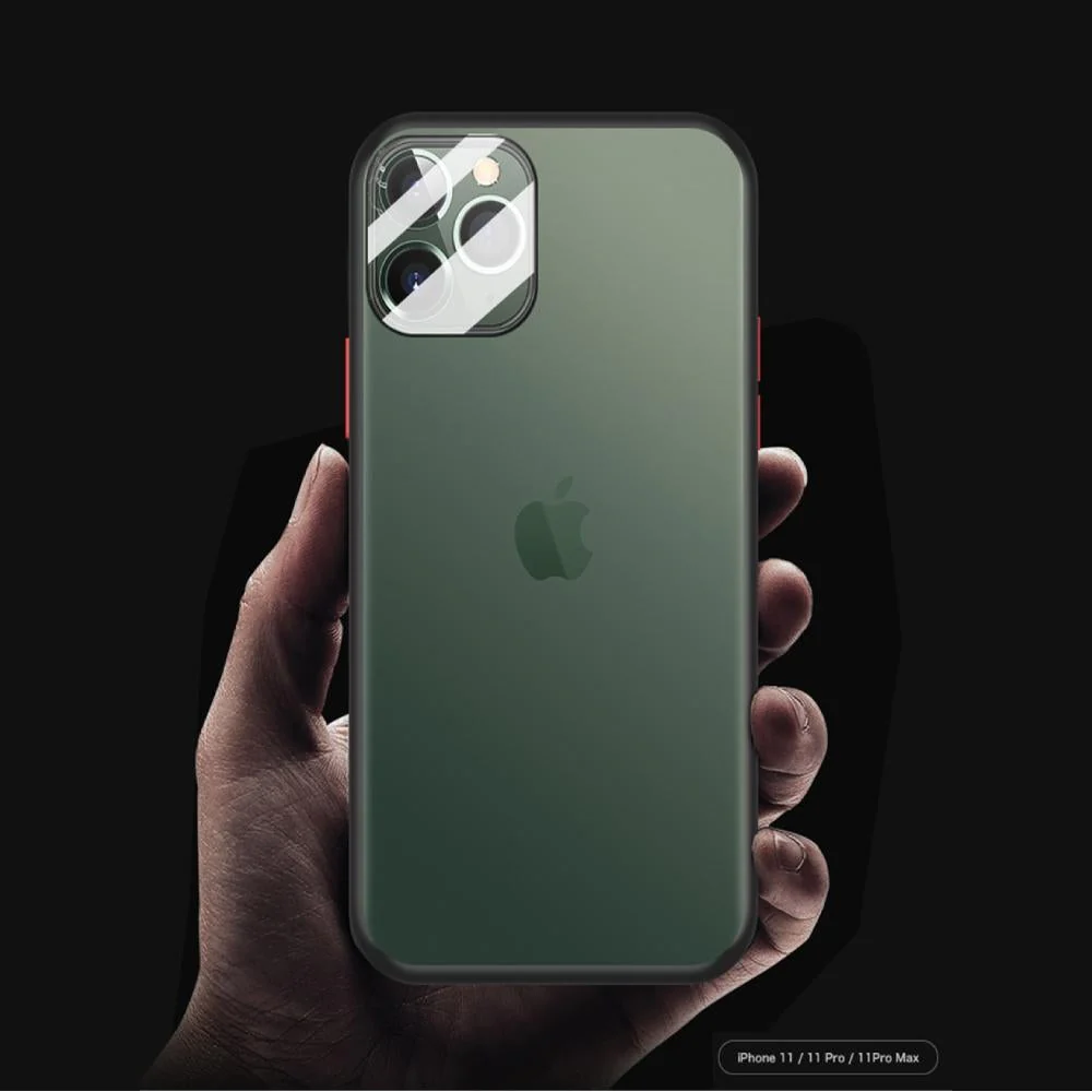 iPhone 11 Series Shockproof Matte Case With Camera Lens Guard - Image 3
