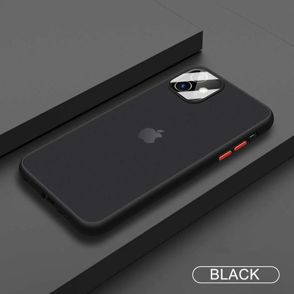 iPhone 11 Series Shockproof Matte Case With Camera Lens Guard - Image 6