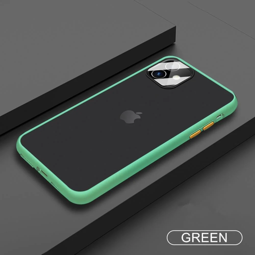iPhone 11 Series Shockproof Matte Case With Camera Lens Guard - Image 7