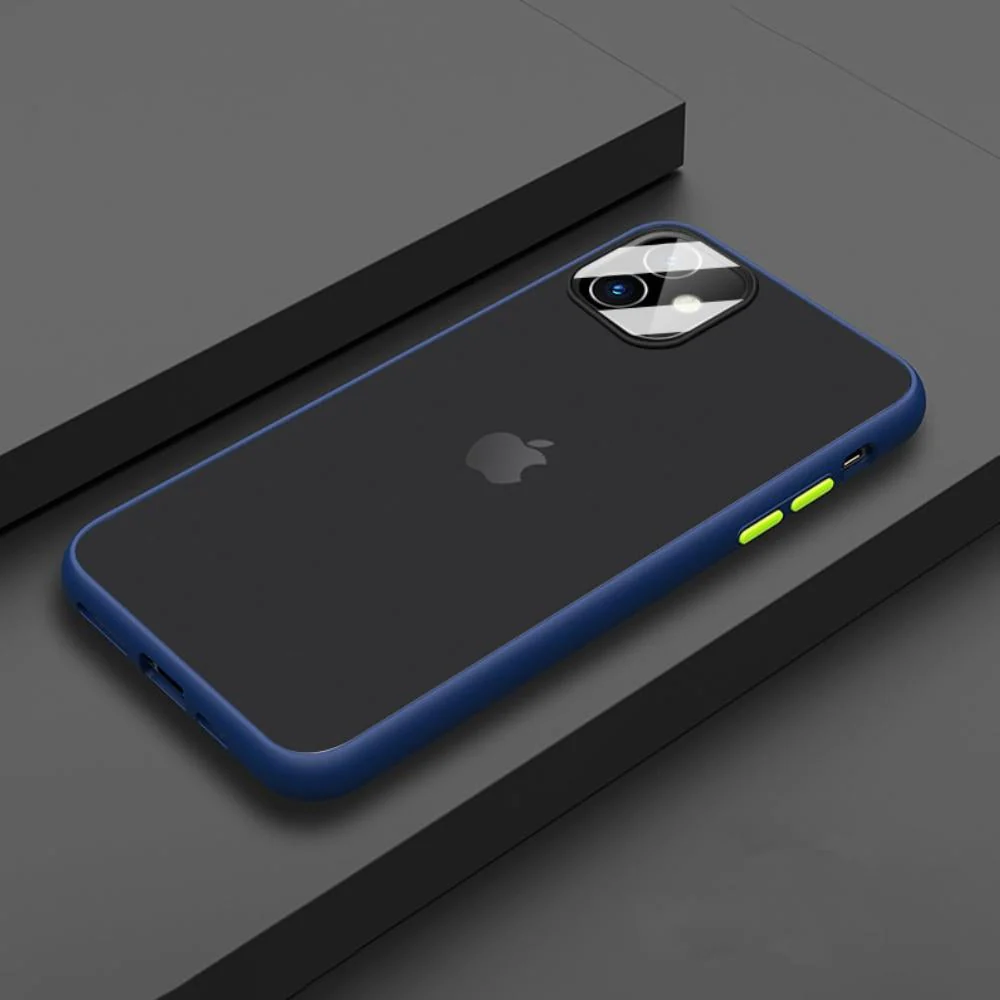 iPhone 11 Series Shockproof Matte Case With Camera Lens Guard - Image 8