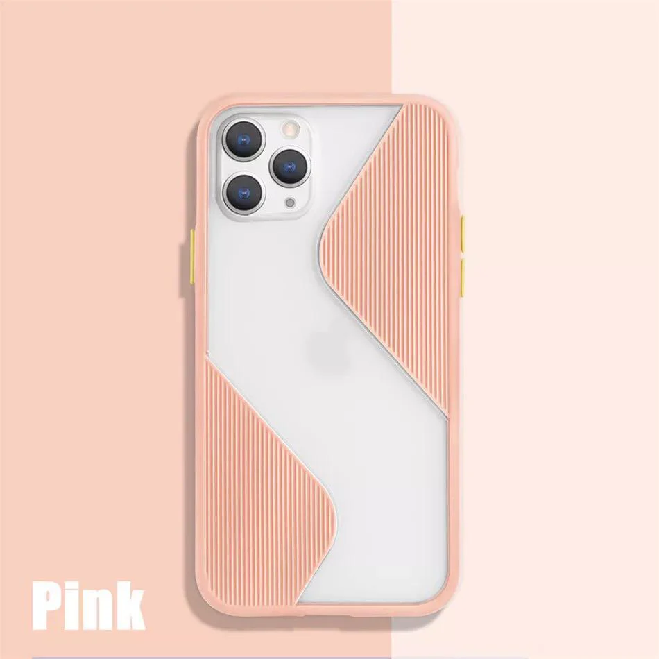iPhone 11 Series Splicing Armour Silicone Matte Case - Image 8