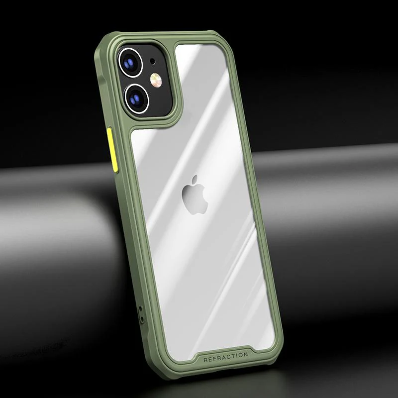 iPhone 12 Durable Shockproof Refraction Fiber Case - Image 3