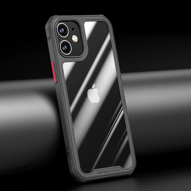 iPhone 12 Durable Shockproof Refraction Fiber Case - Image 4
