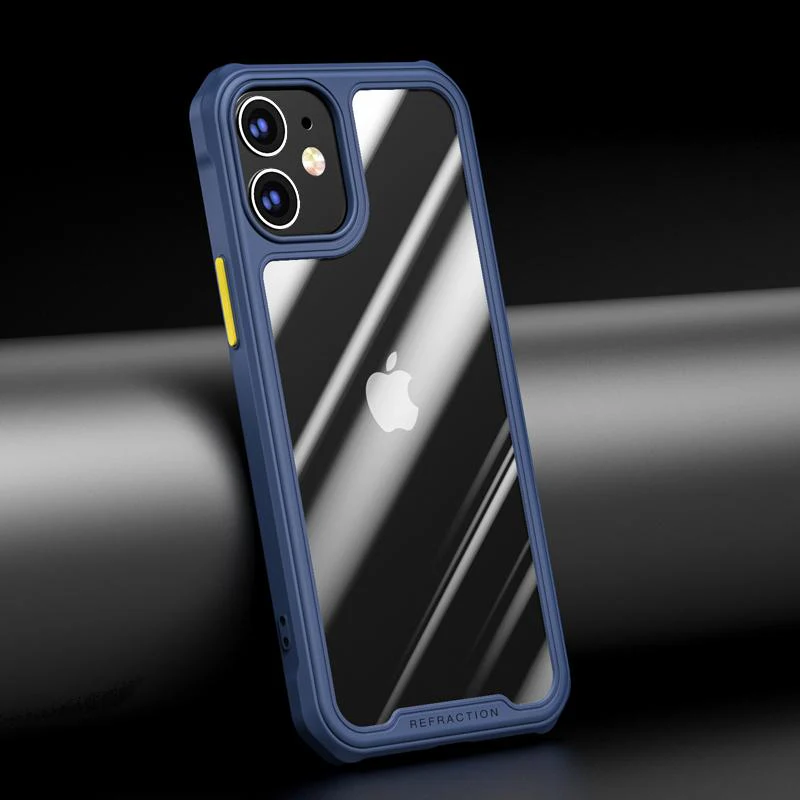 iPhone 12 Durable Shockproof Refraction Fiber Case - Image 5
