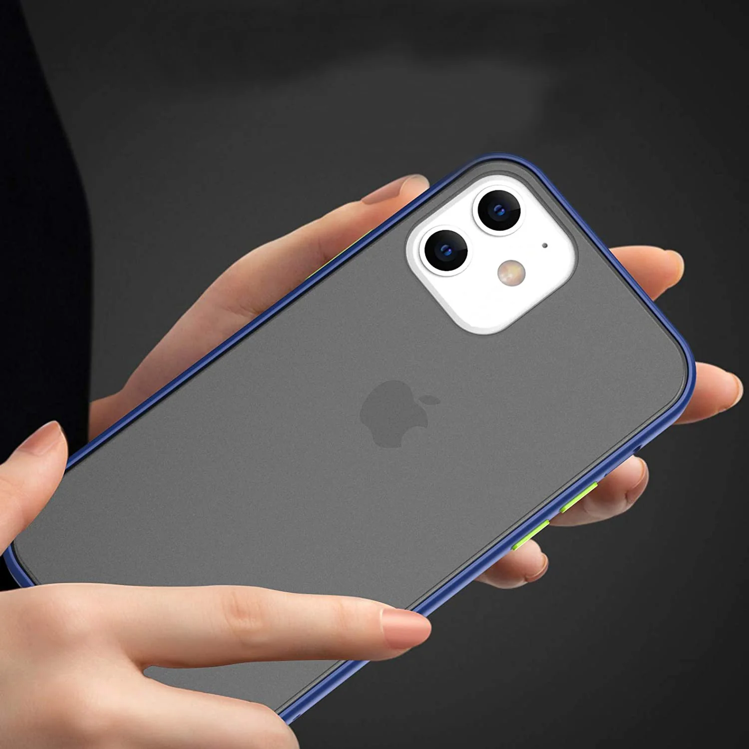 iPhone 12 Luxury Shockproof Matte Finish Case - Image 2
