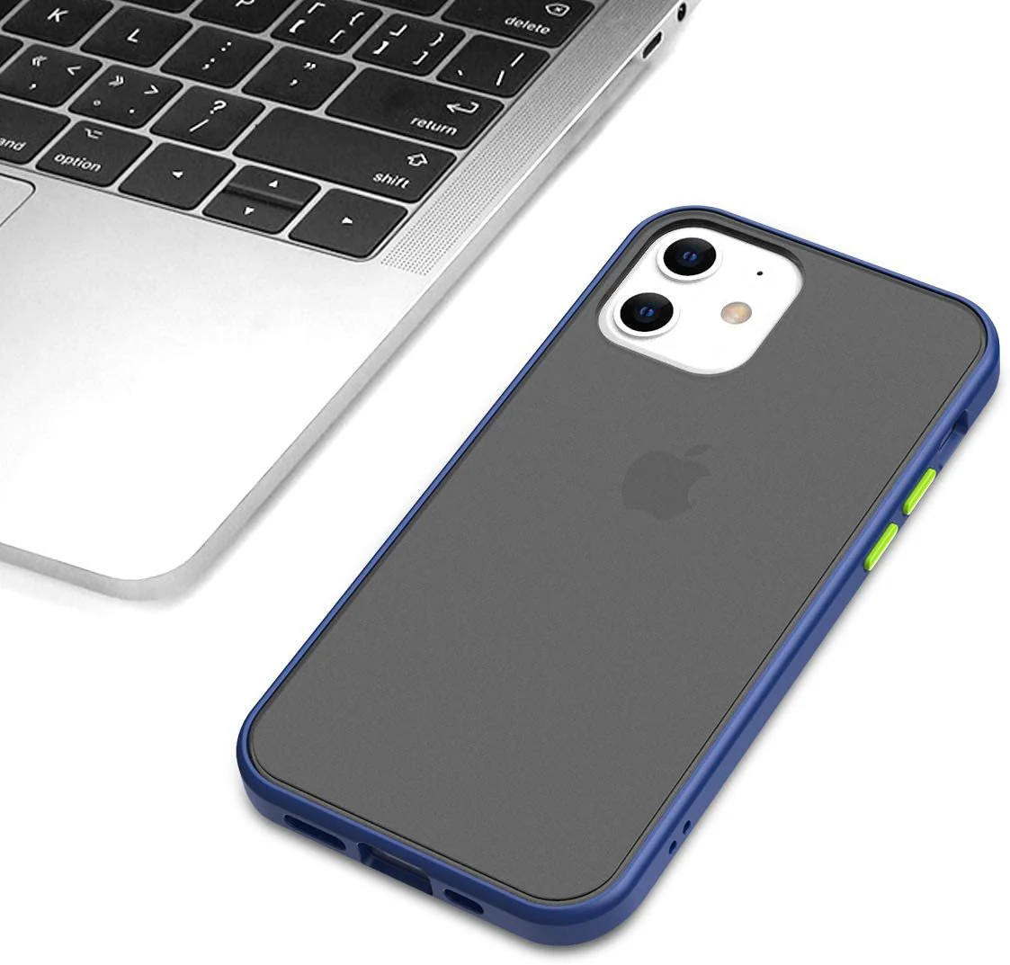 iPhone 12 Luxury Shockproof Matte Finish Case - Image 6