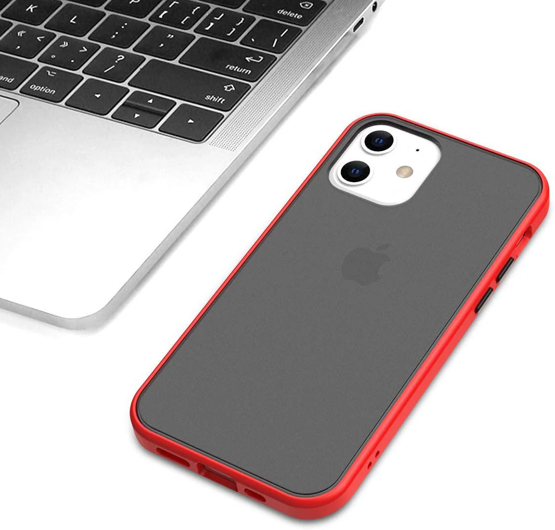 iPhone 12 Luxury Shockproof Matte Finish Case - Image 8