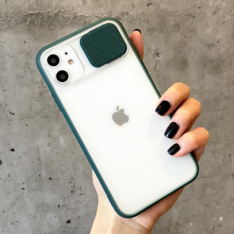 iPhone 12 Mini Camera Lens Slide Protection Matte Case - Image 6