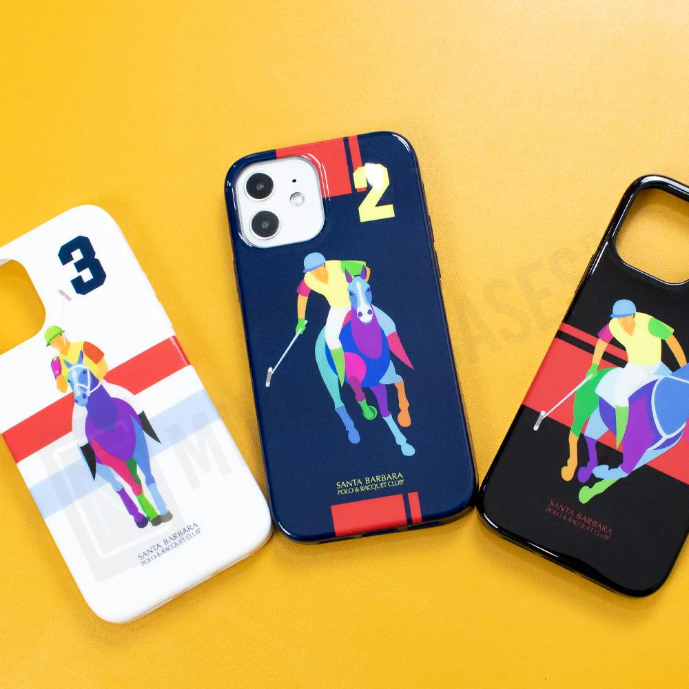 iPhone 12 Mini Santa Barbara Polo Racquet Jockey Series Case - Image 3